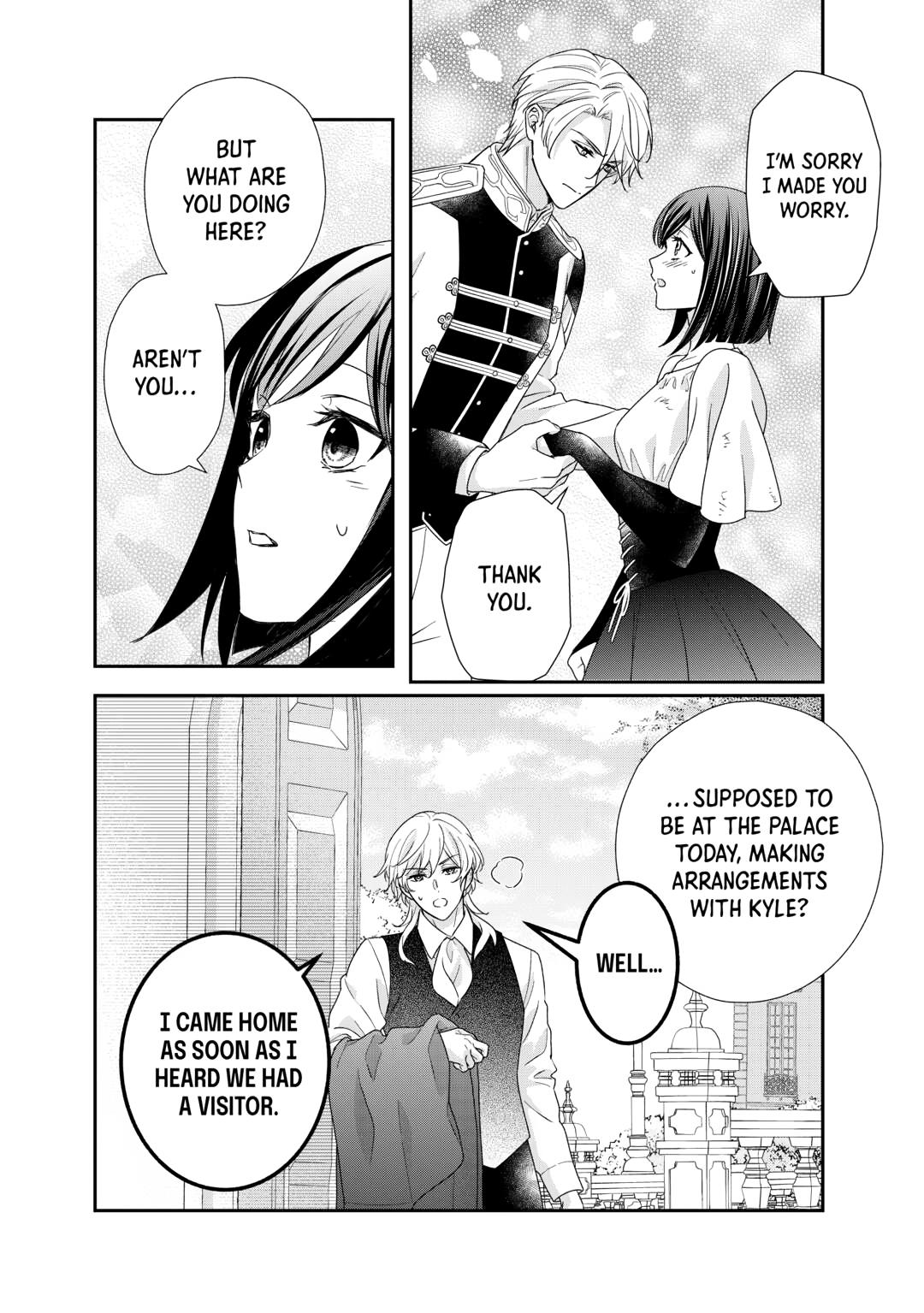 The Struggle of Being Reincarnated as the Marquess's Daughter: I'll Deal with What’s Coming to Me! chapter 33 page 8