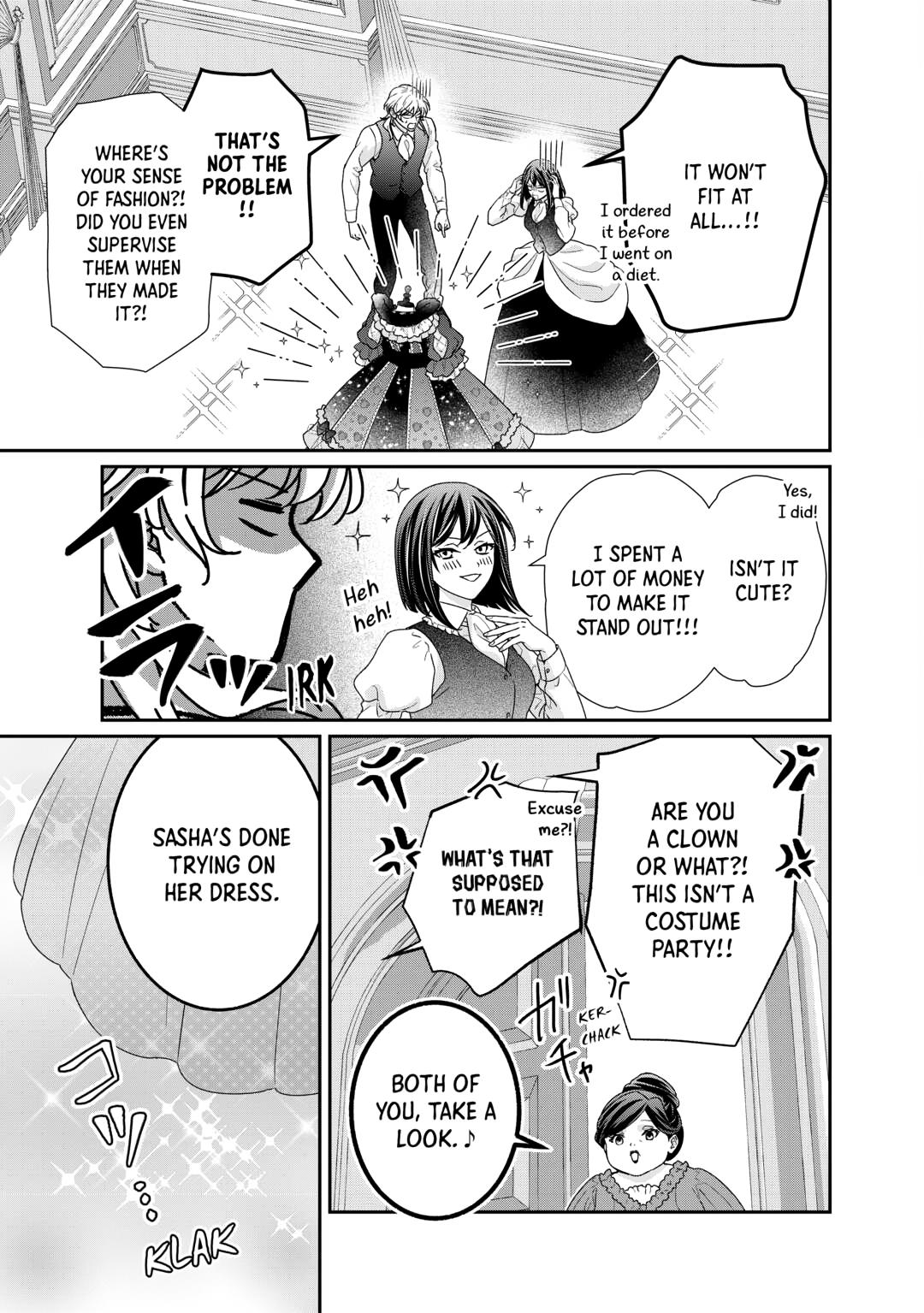 The Struggle of Being Reincarnated as the Marquess's Daughter: I'll Deal with What’s Coming to Me! chapter 34 page 11