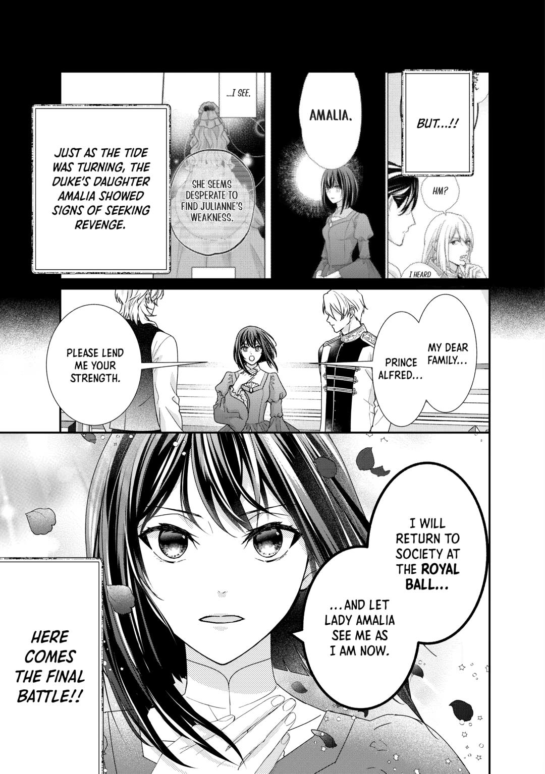 The Struggle of Being Reincarnated as the Marquess's Daughter: I'll Deal with What’s Coming to Me! chapter 34 page 3