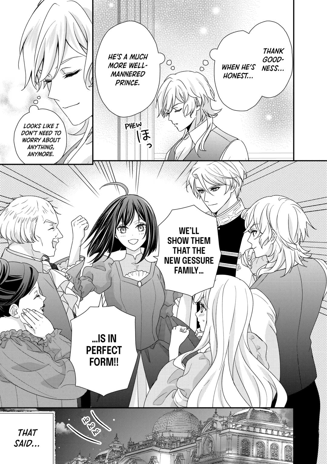 The Struggle of Being Reincarnated as the Marquess's Daughter: I'll Deal with What’s Coming to Me! chapter 34 page 9