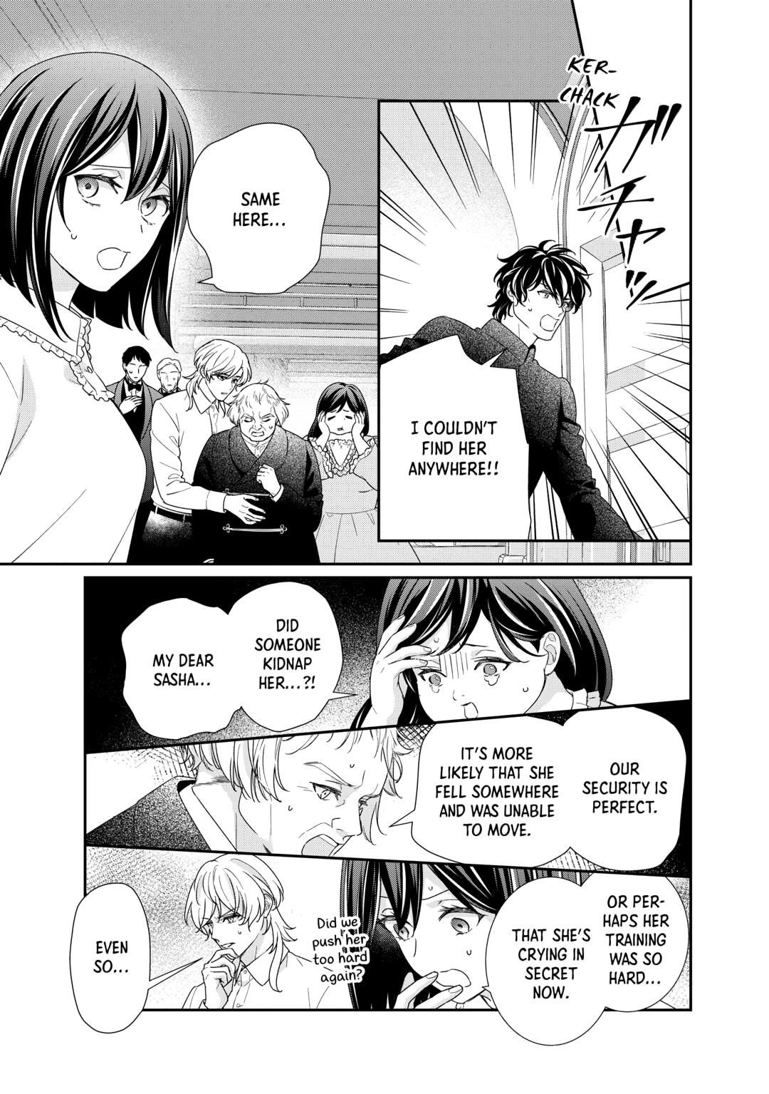 The Struggle of Being Reincarnated as the Marquess's Daughter: I'll Deal with What’s Coming to Me! chapter 35 page 15