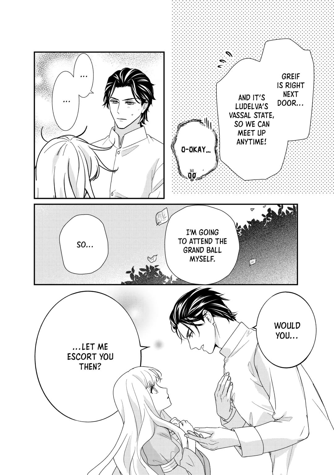 The Struggle of Being Reincarnated as the Marquess's Daughter: I'll Deal with What’s Coming to Me! chapter 35 page 34