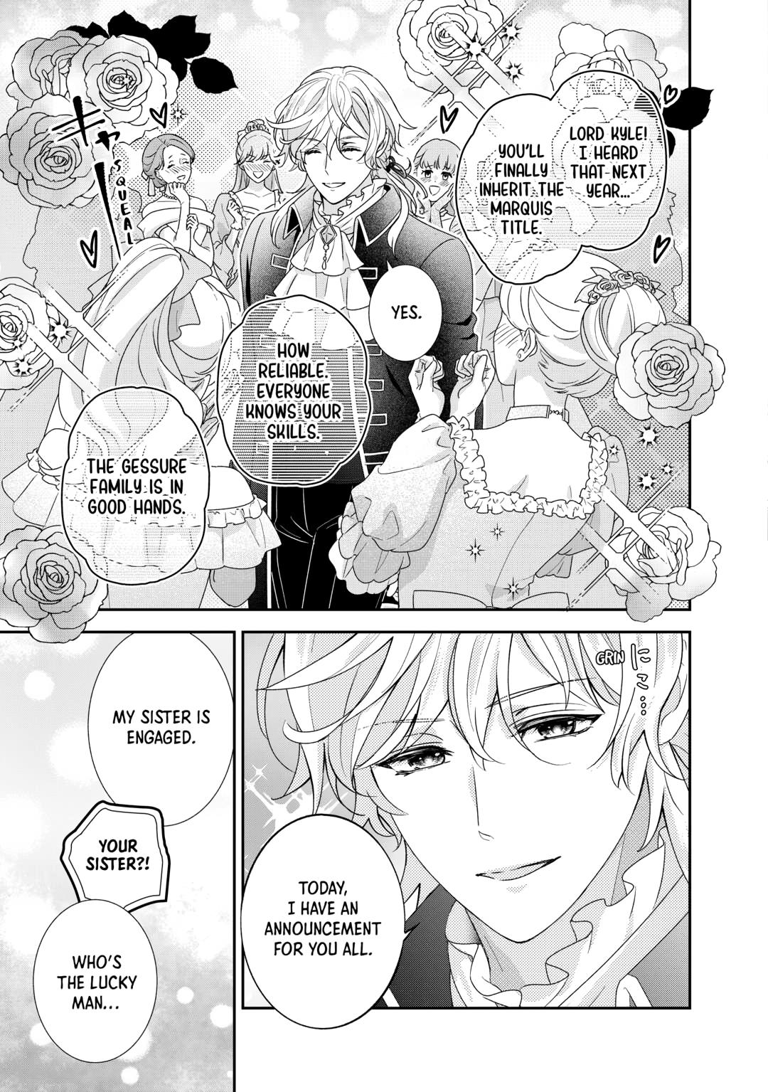 The Struggle of Being Reincarnated as the Marquess's Daughter: I'll Deal with What’s Coming to Me! chapter 36 page 17