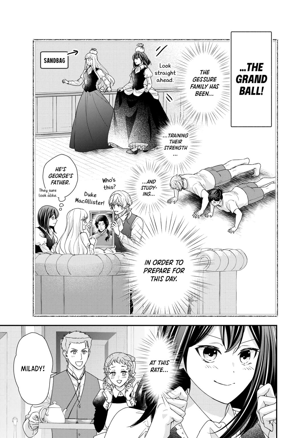 The Struggle of Being Reincarnated as the Marquess's Daughter: I'll Deal with What’s Coming to Me! chapter 36 page 3