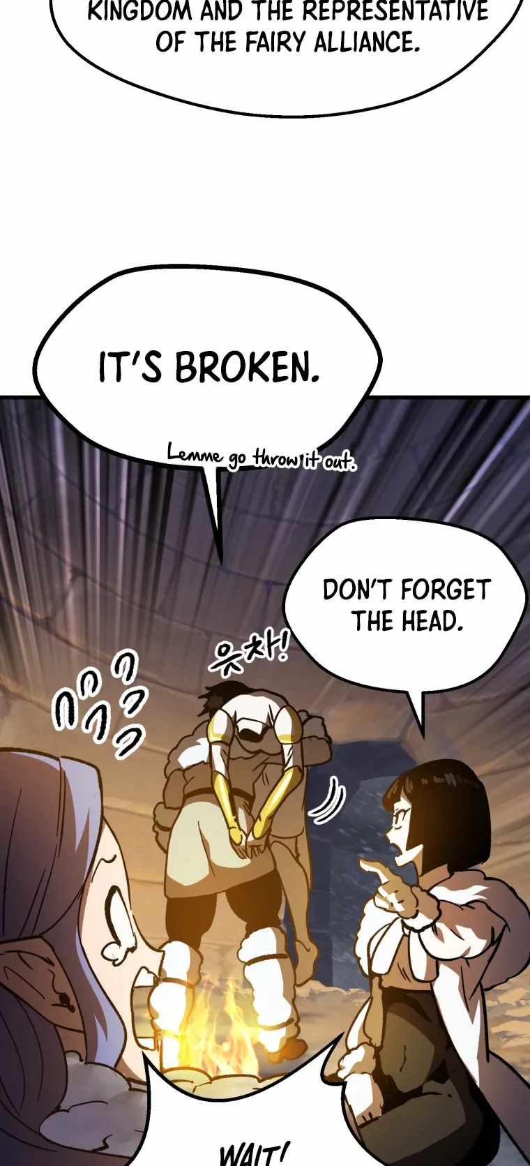 The Survival Story of the Sword King in Another World chapter 158 page 54