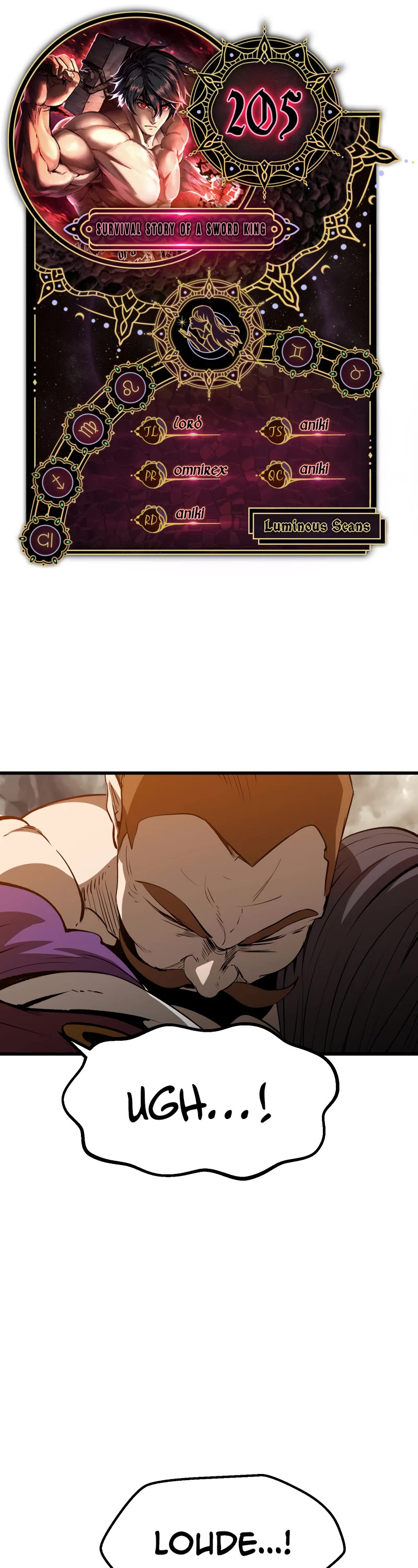 The Survival Story of the Sword King in Another World chapter 205 page 1