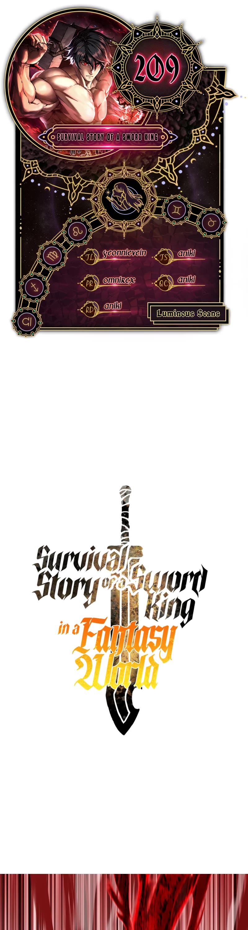 The Survival Story of the Sword King in Another World chapter 209 page 1