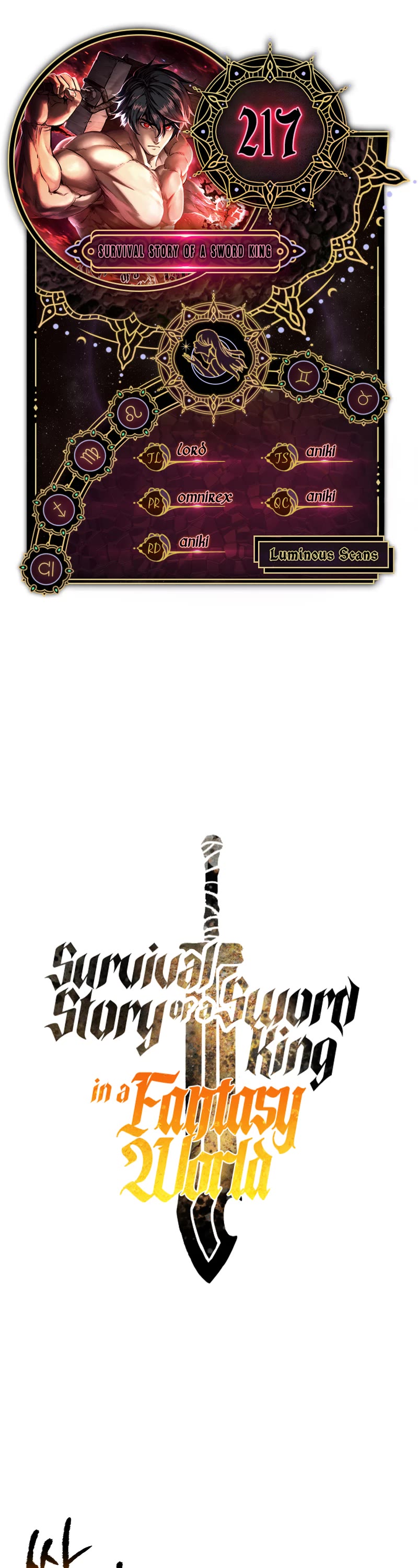 The Survival Story of the Sword King in Another World chapter 217 page 1