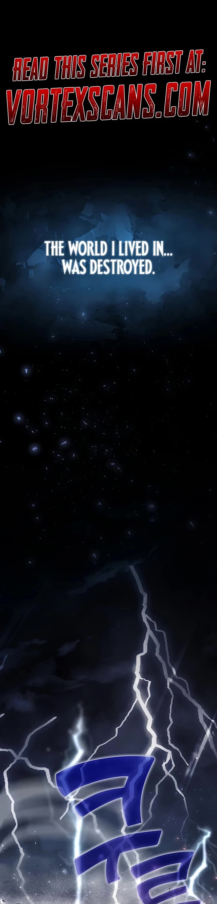 The Sword God From the Destroyed World chapter 1 page 1