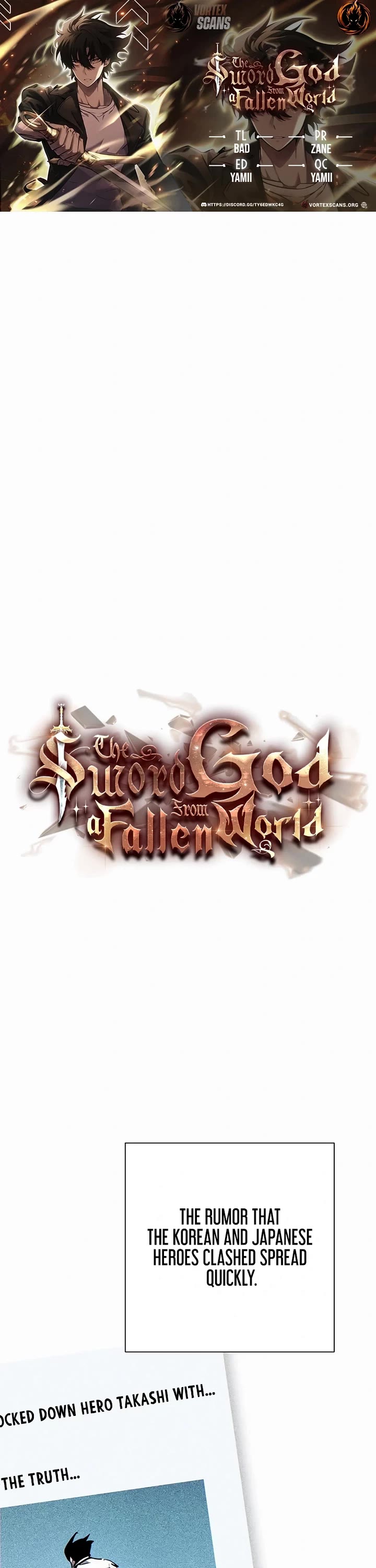 The Sword God From the Destroyed World chapter 32 page 1