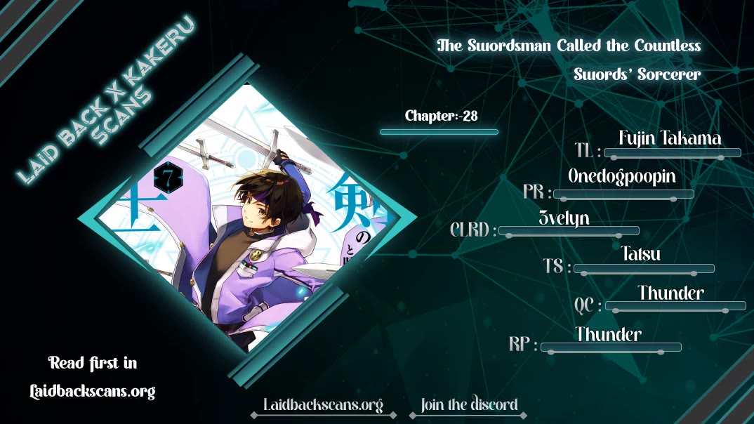 The Swordsman Called the Countless Swords Sorcerer chapter 28 page 1