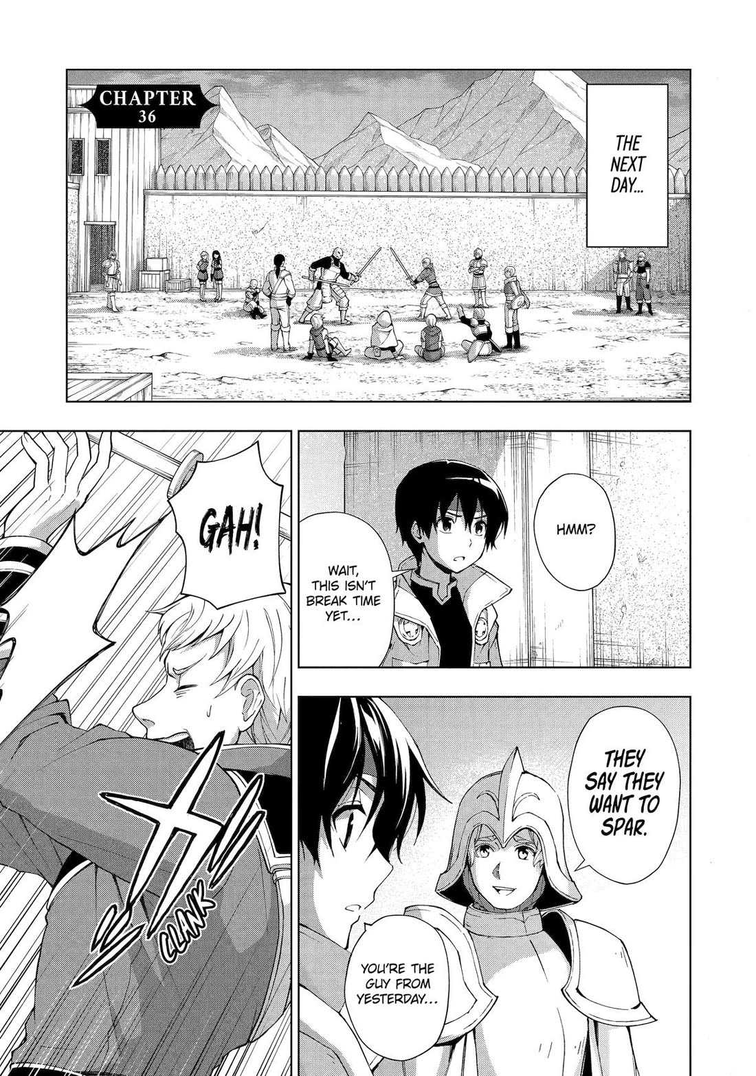 The Swordsman Called the Countless Swords Sorcerer chapter 36 page 1