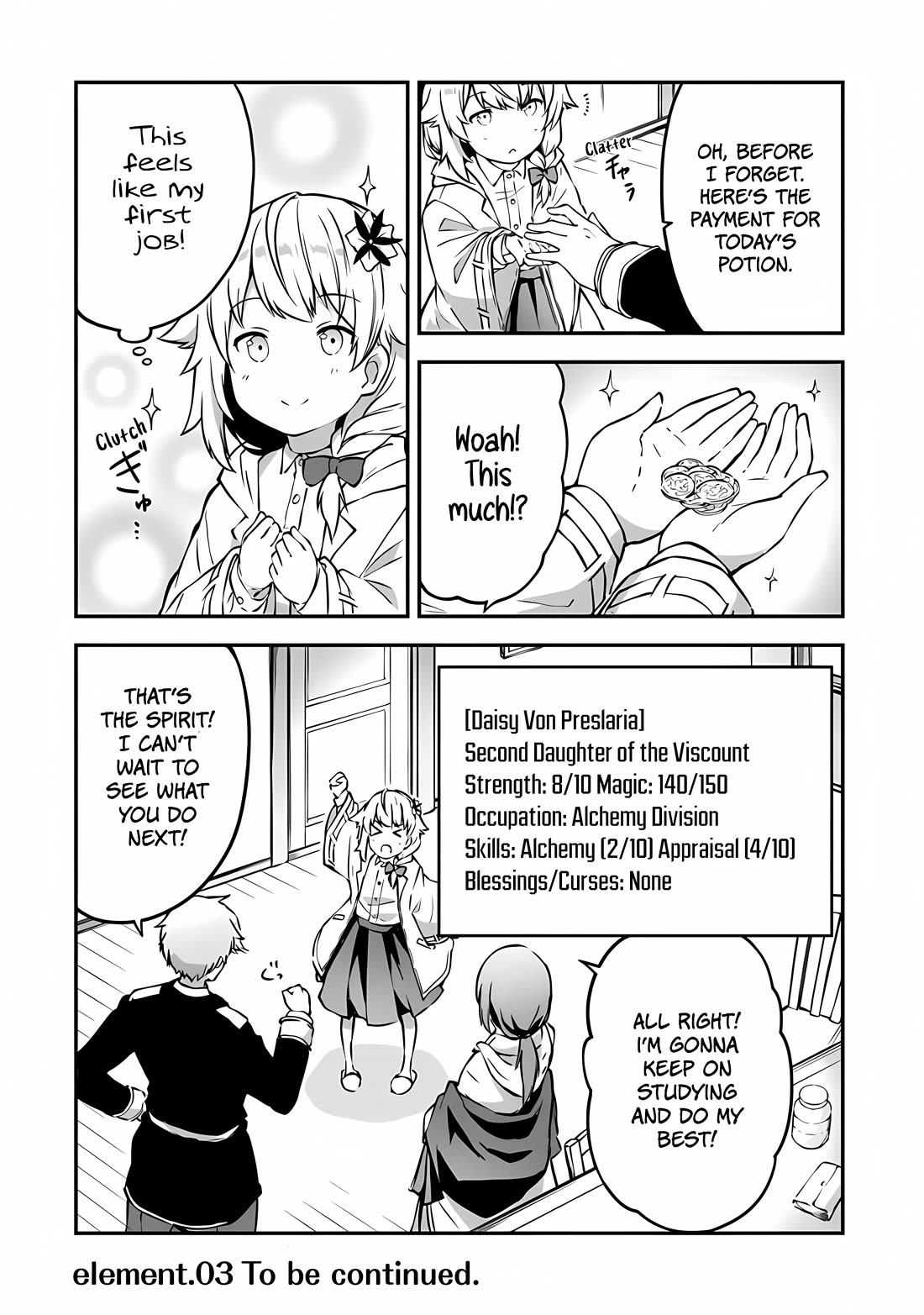 The Tale of a Little Alchemist Blessed by the Spirits chapter 2 page 34