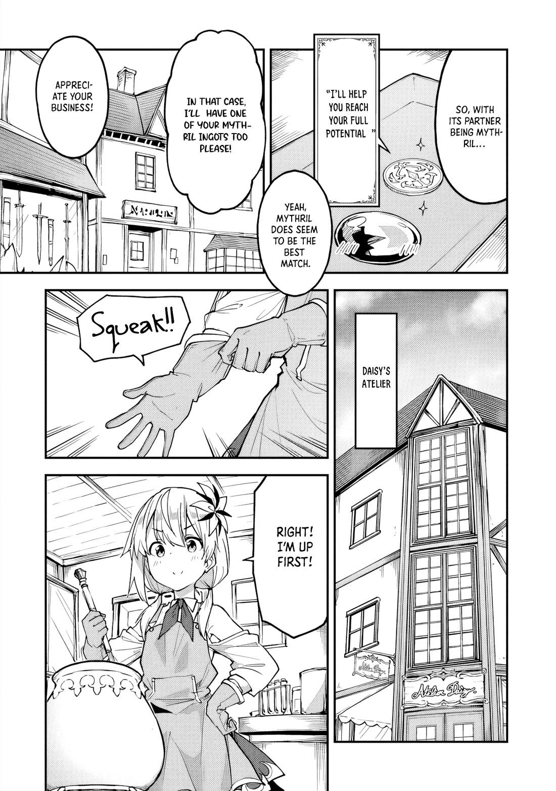 The Tale of a Little Alchemist Blessed by the Spirits chapter 24 page 13