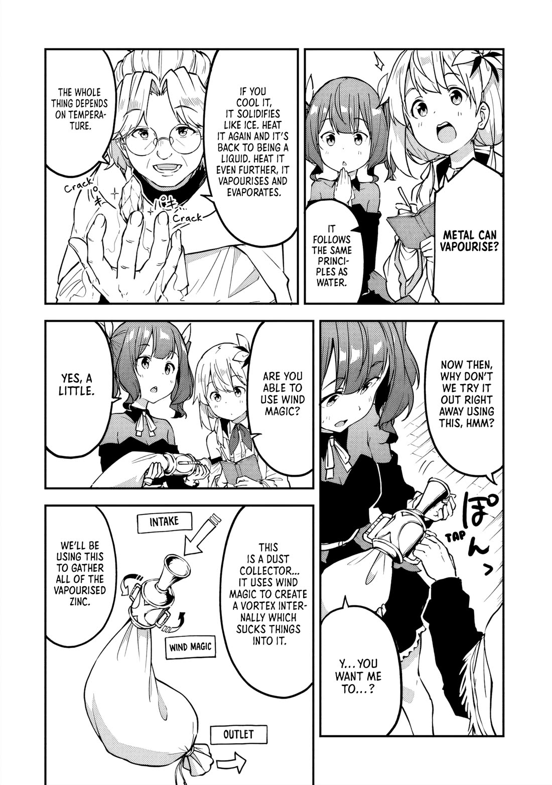 The Tale of a Little Alchemist Blessed by the Spirits chapter 28 page 7