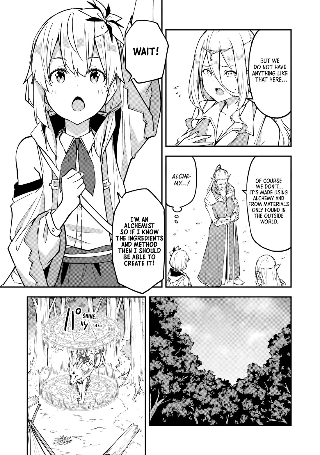 The Tale of a Little Alchemist Blessed by the Spirits chapter 35 page 21