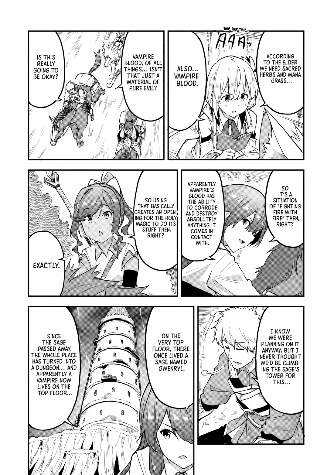 The Tale of a Little Alchemist Blessed by the Spirits chapter 35 page 22