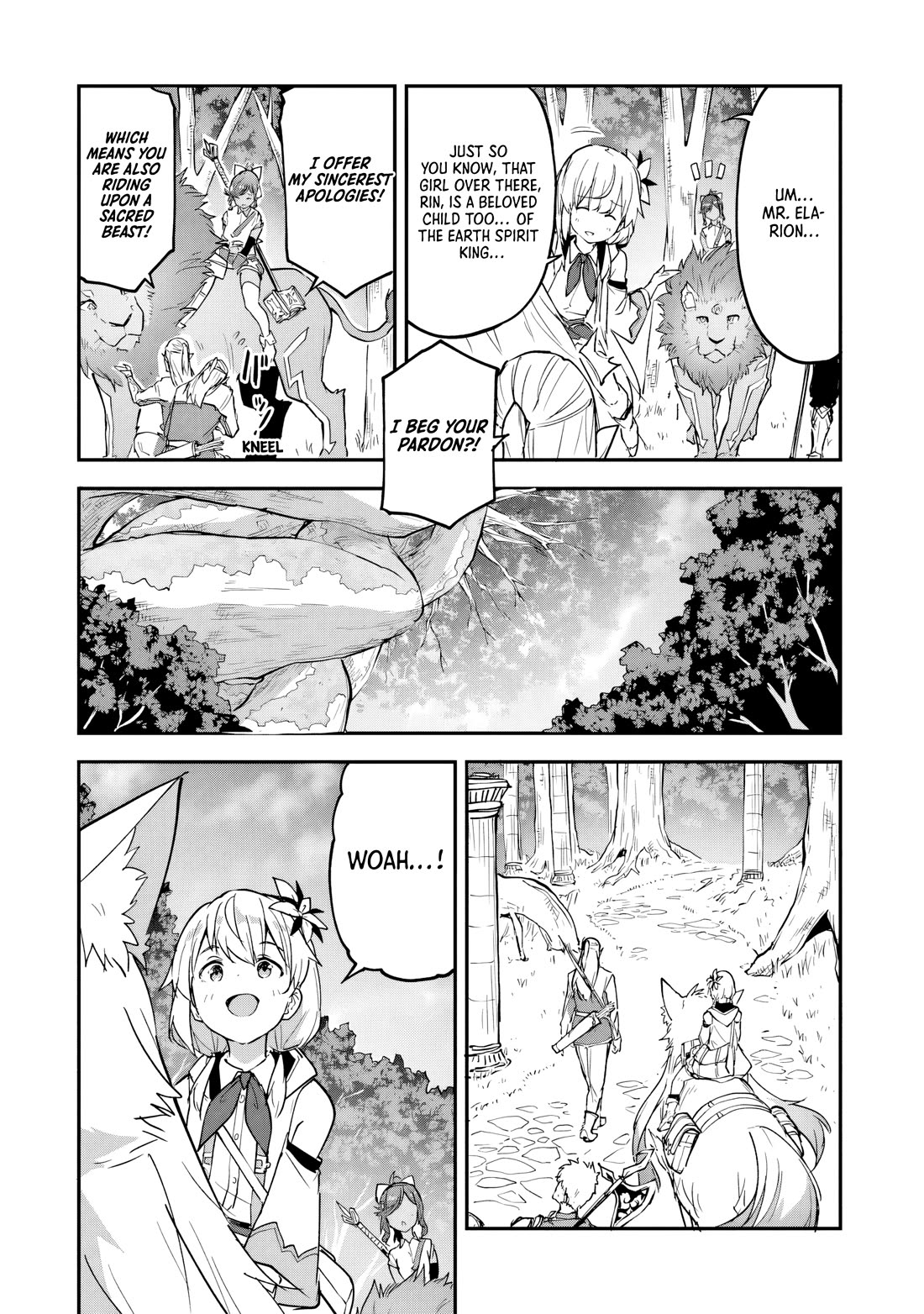 The Tale of a Little Alchemist Blessed by the Spirits chapter 35 page 7
