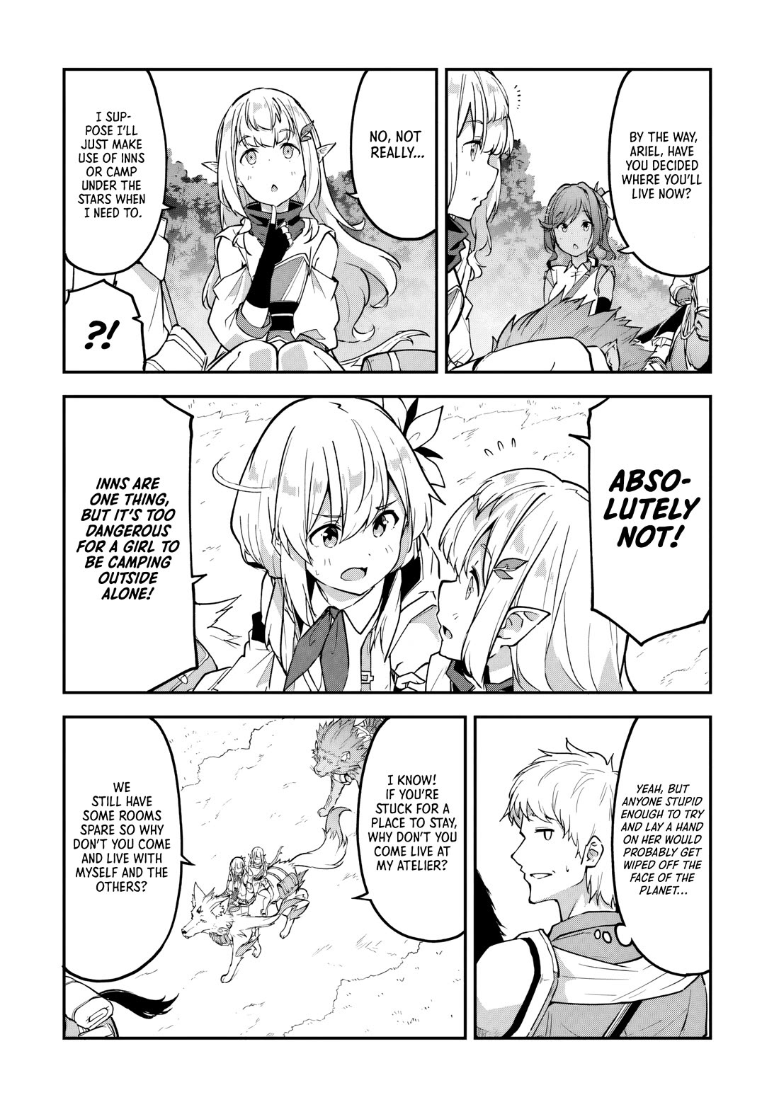The Tale of a Little Alchemist Blessed by the Spirits chapter 38 page 4