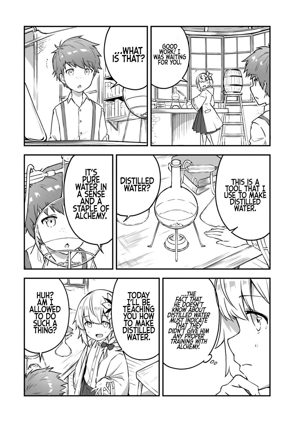 The Tale of a Little Alchemist Blessed by the Spirits chapter 7 page 25