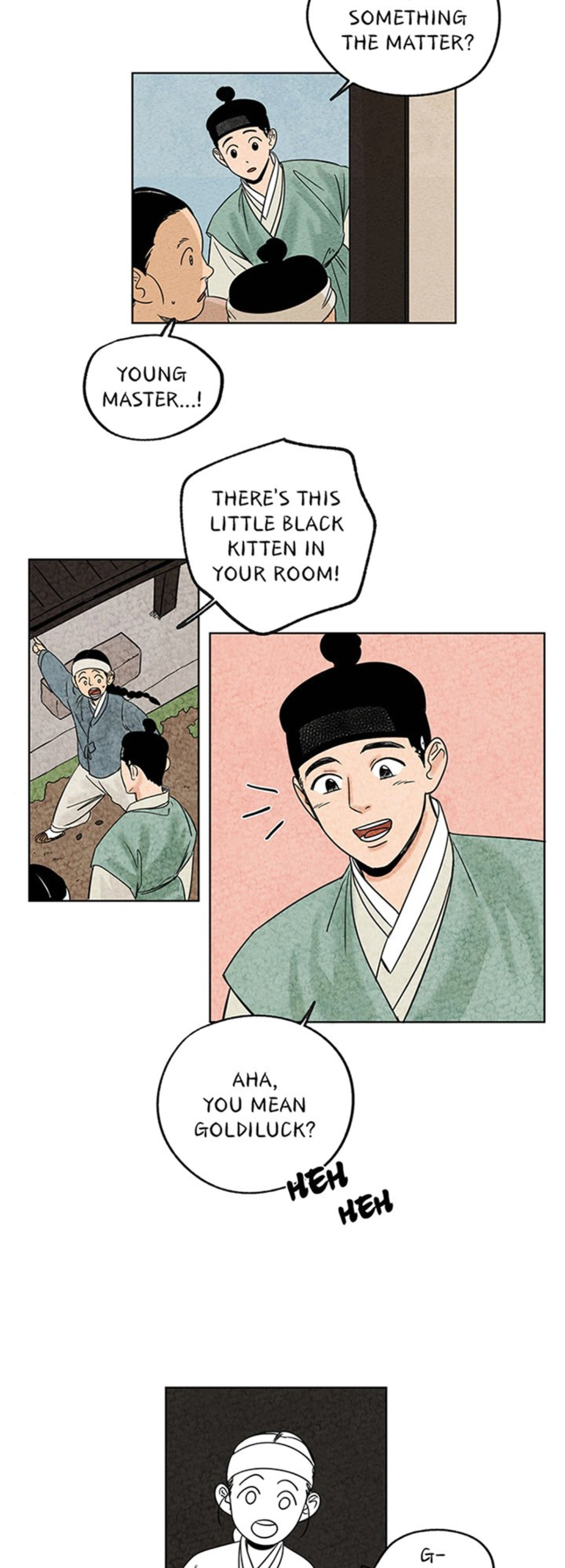 The Tale Of Goldiluck, The Black Kitten chapter 1 page 19