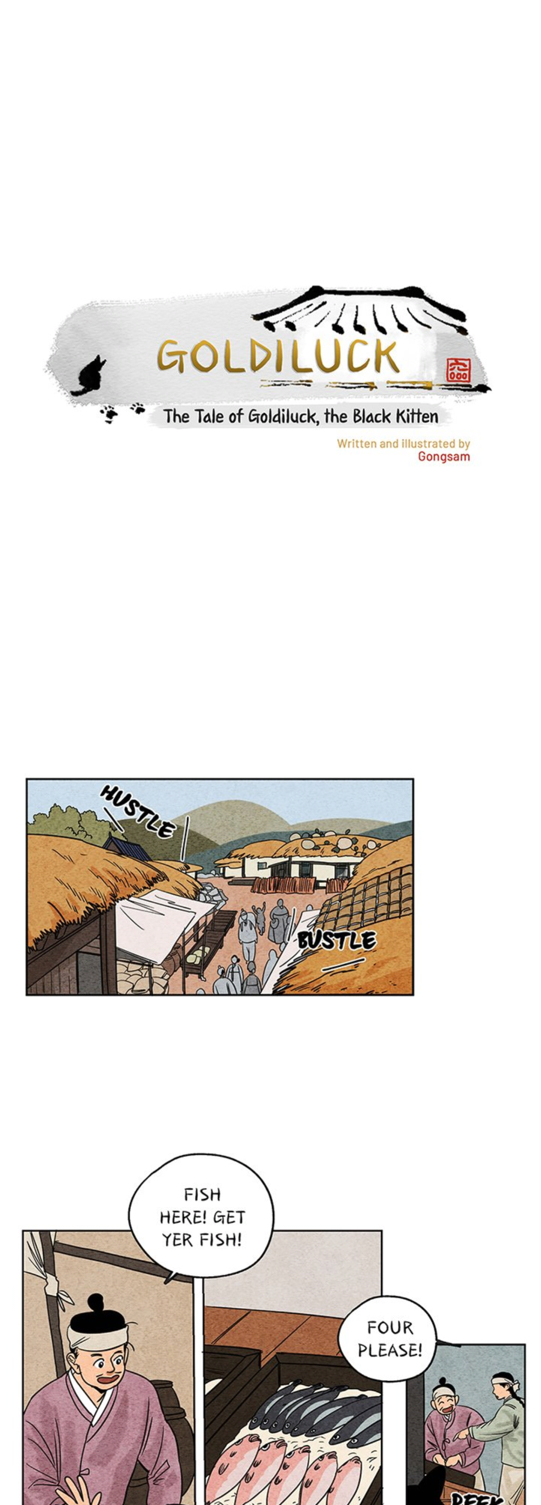 The Tale Of Goldiluck, The Black Kitten chapter 1 page 7