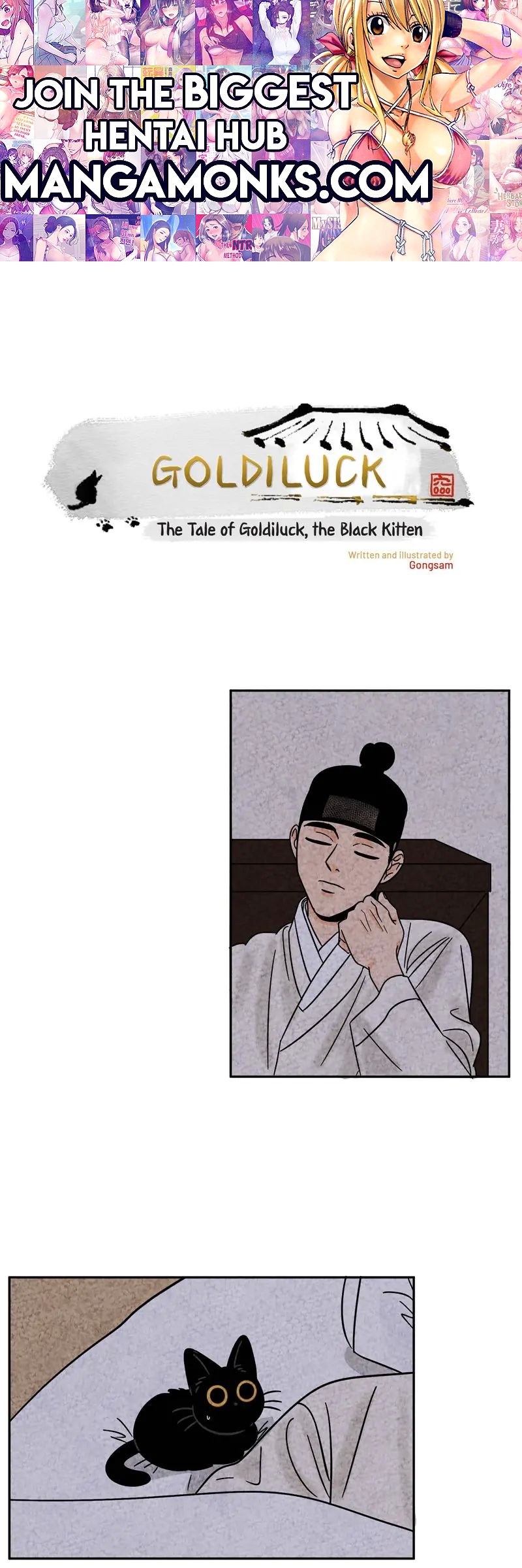 The Tale Of Goldiluck, The Black Kitten chapter 50 page 1
