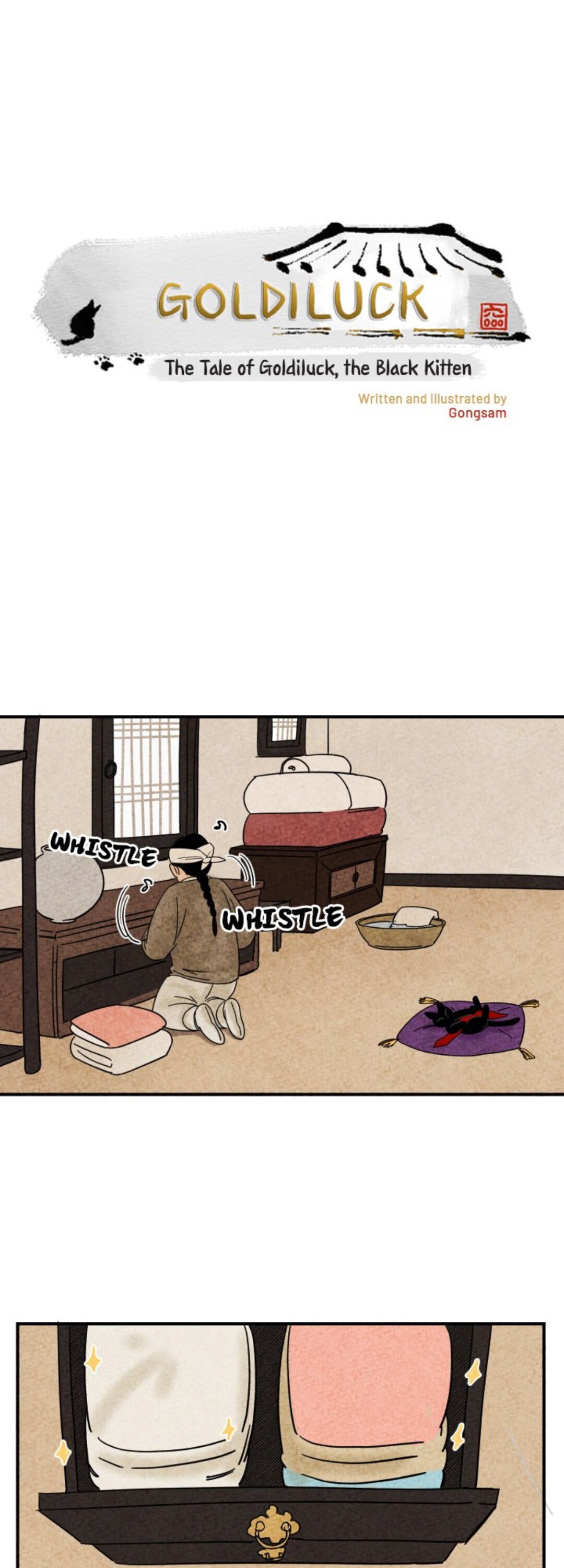 The Tale Of Goldiluck, The Black Kitten chapter 8 page 1