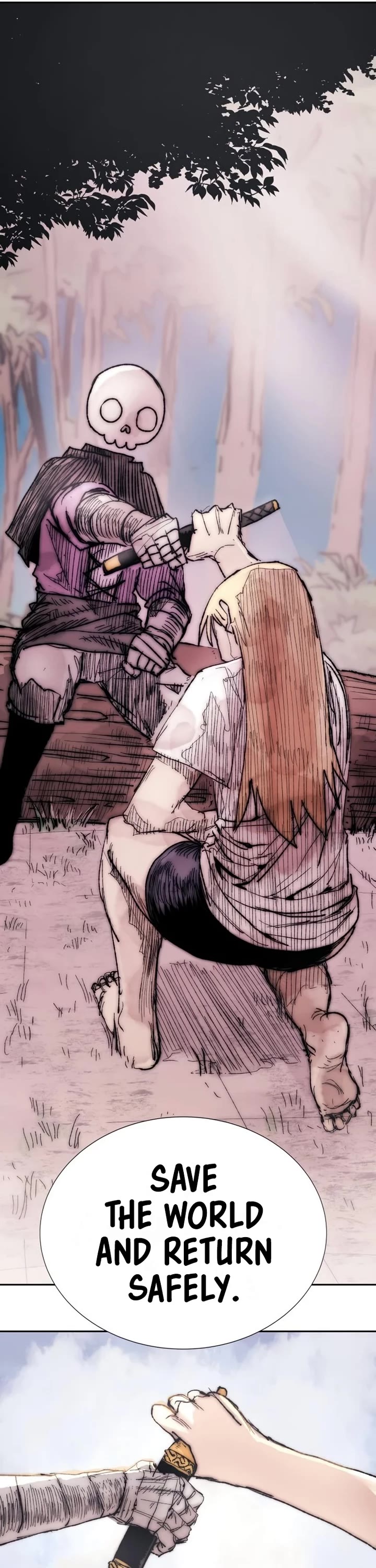 The Tale of the Skeleton Messenger chapter 1 page 46