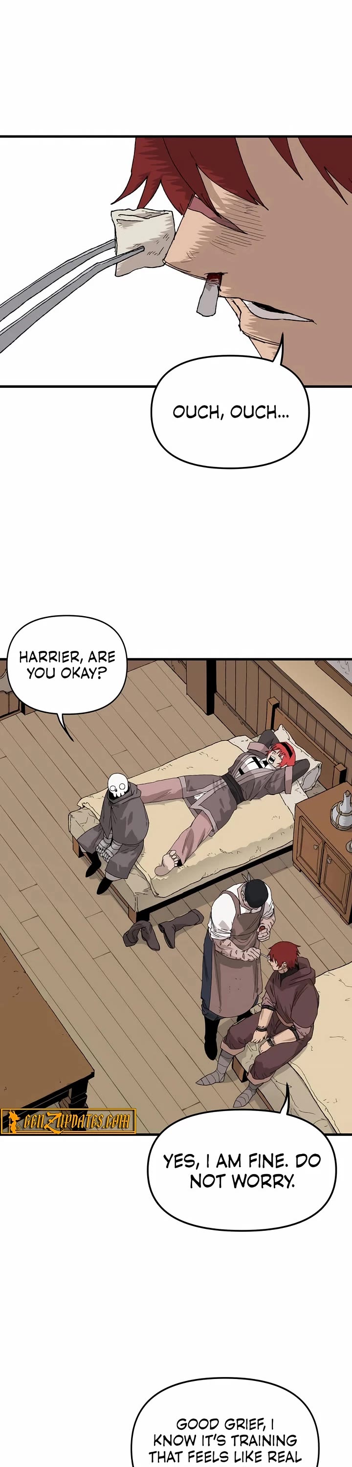 The Tale of the Skeleton Messenger chapter 24 page 1