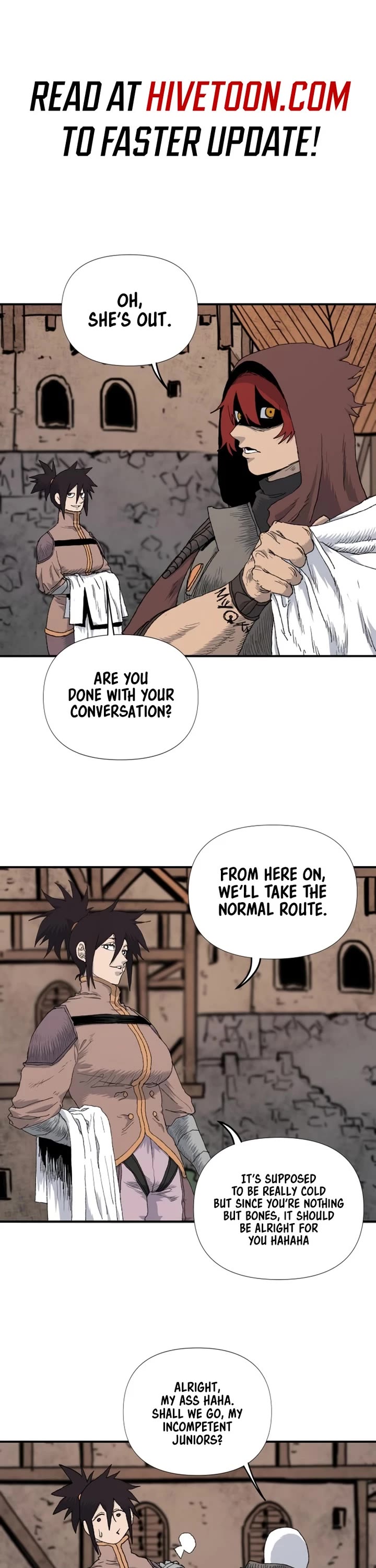 The Tale of the Skeleton Messenger chapter 6 page 1