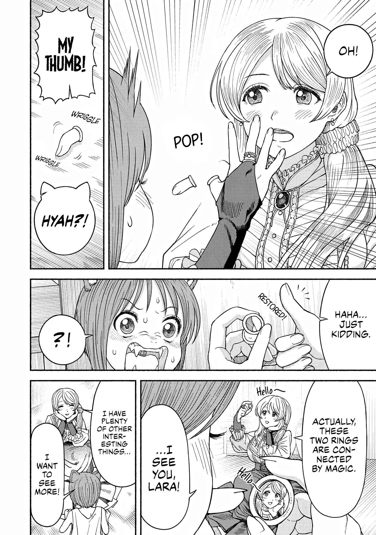 The tales of the female knight and the boy with the furry ears chapter 13 page 8