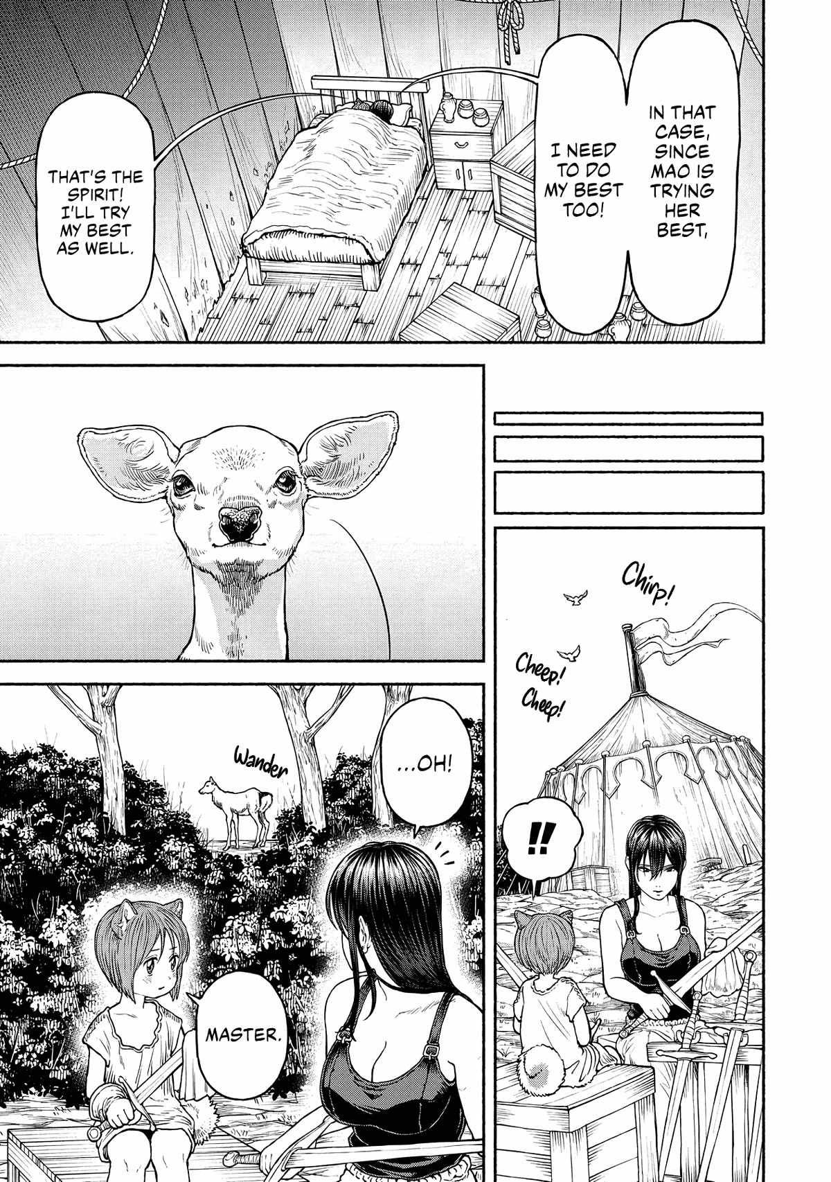 The tales of the female knight and the boy with the furry ears chapter 30 page 9