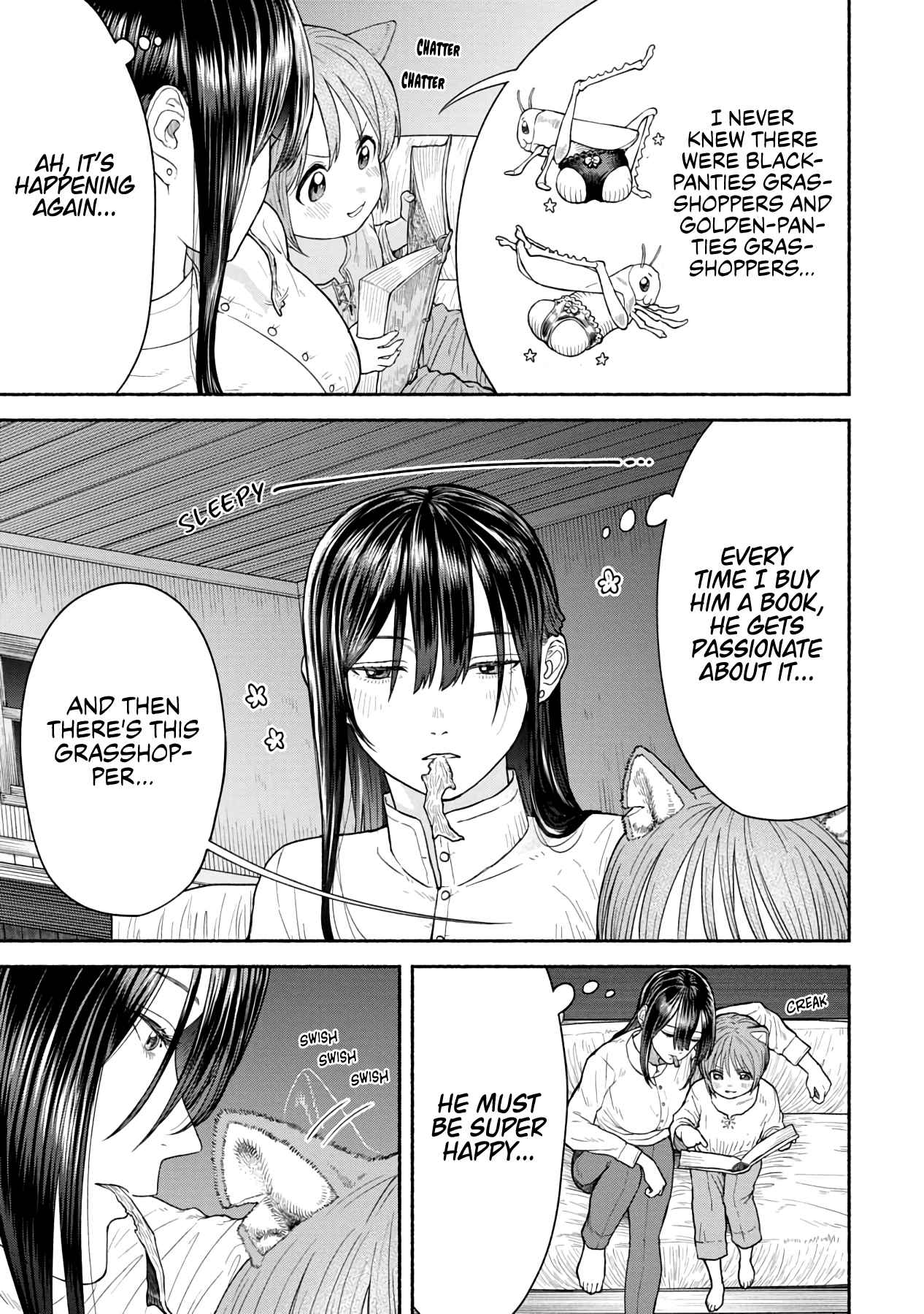 The tales of the female knight and the boy with the furry ears chapter 4 page 3