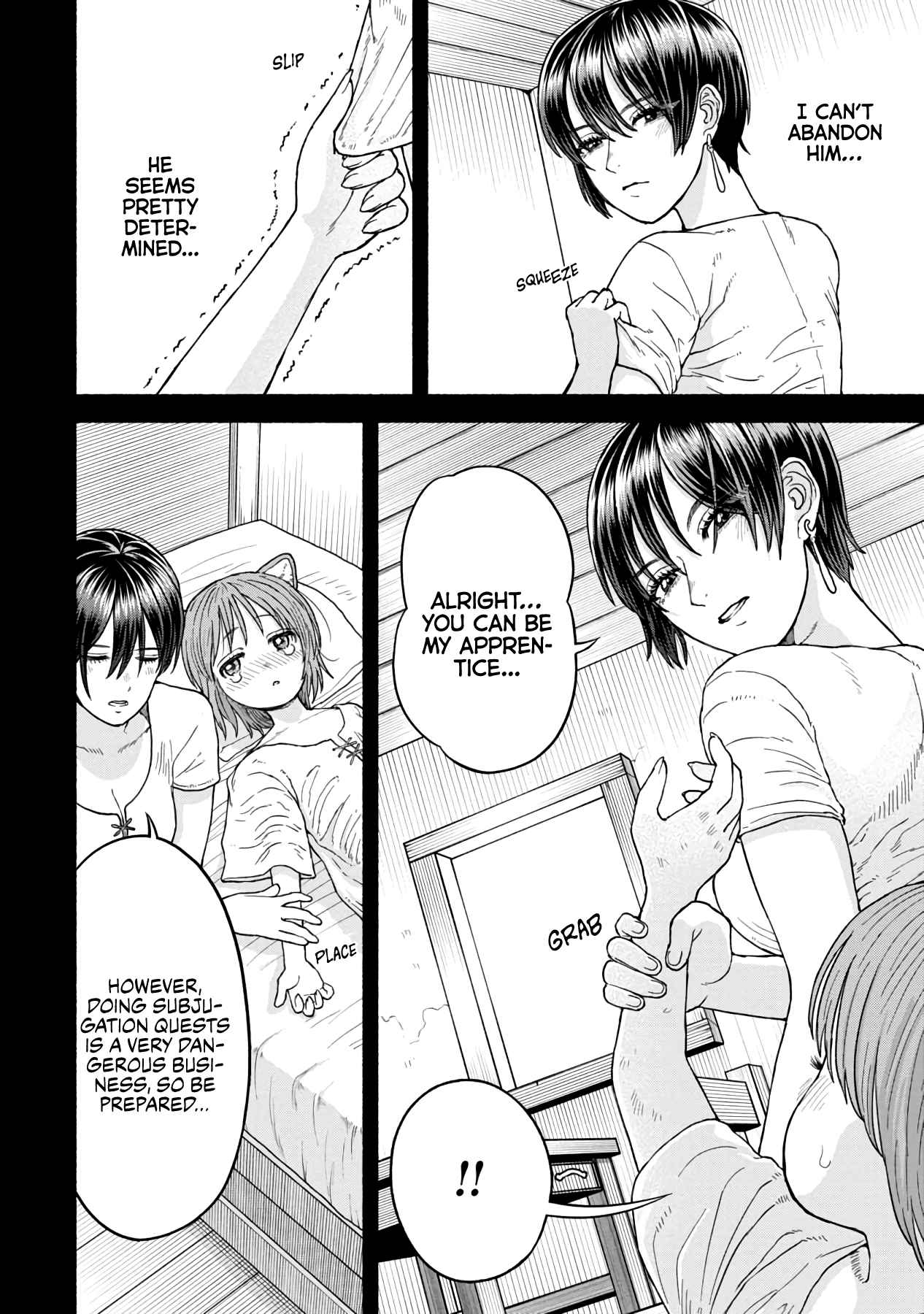 The tales of the female knight and the boy with the furry ears chapter 7 page 11