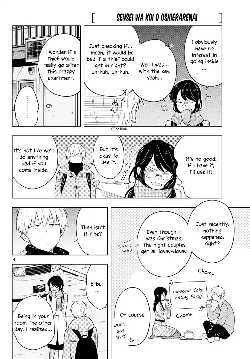 The Teacher Can Not Tell Me Love chapter 12 page 4