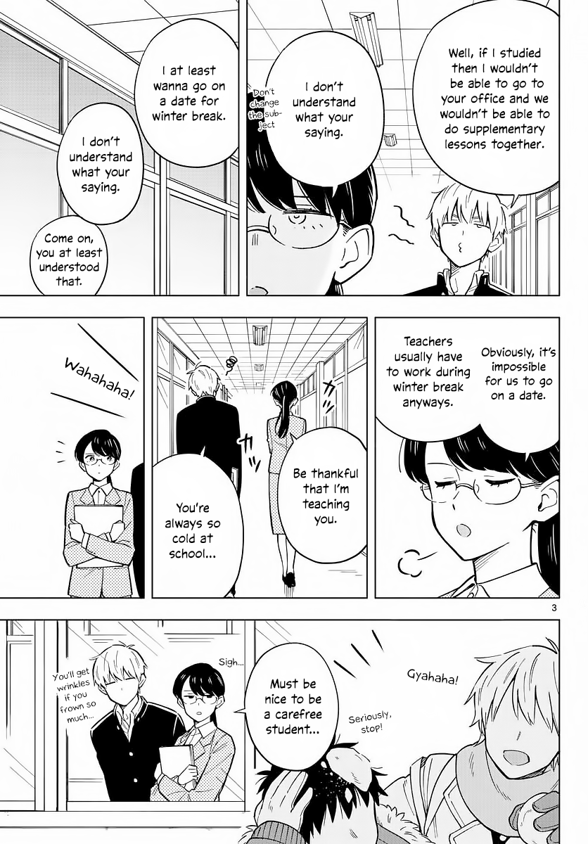 The Teacher Can Not Tell Me Love chapter 14 page 3