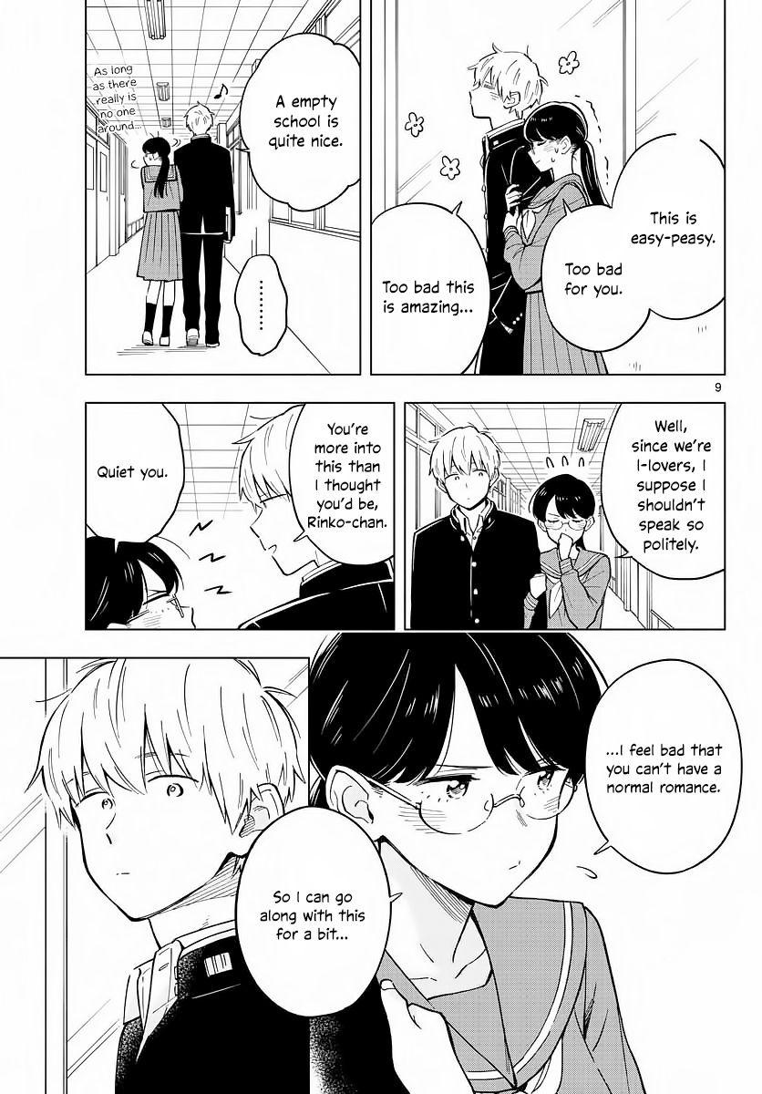 The Teacher Can Not Tell Me Love chapter 14 page 9