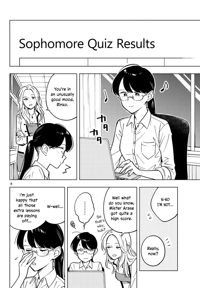 The Teacher Can Not Tell Me Love chapter 16 page 8