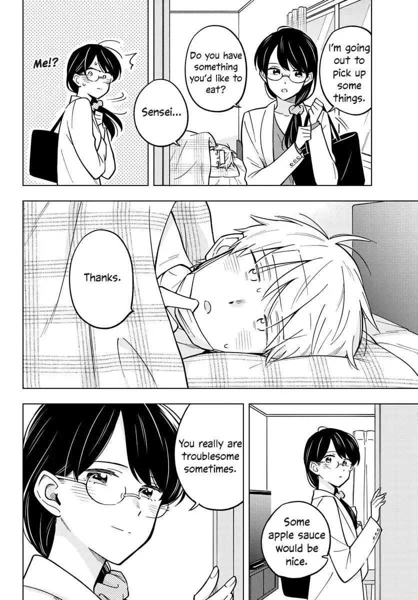 The Teacher Can Not Tell Me Love chapter 20 page 18