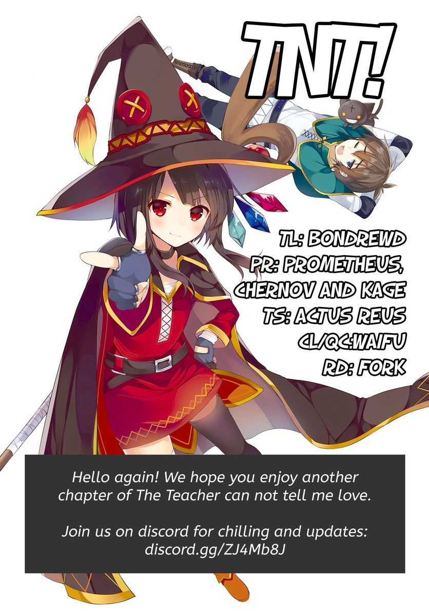 The Teacher Can Not Tell Me Love chapter 22 page 21