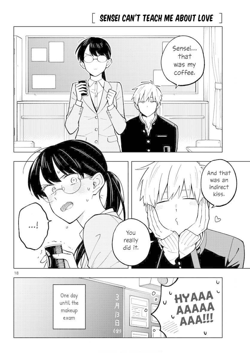 The Teacher Can Not Tell Me Love chapter 24 page 18