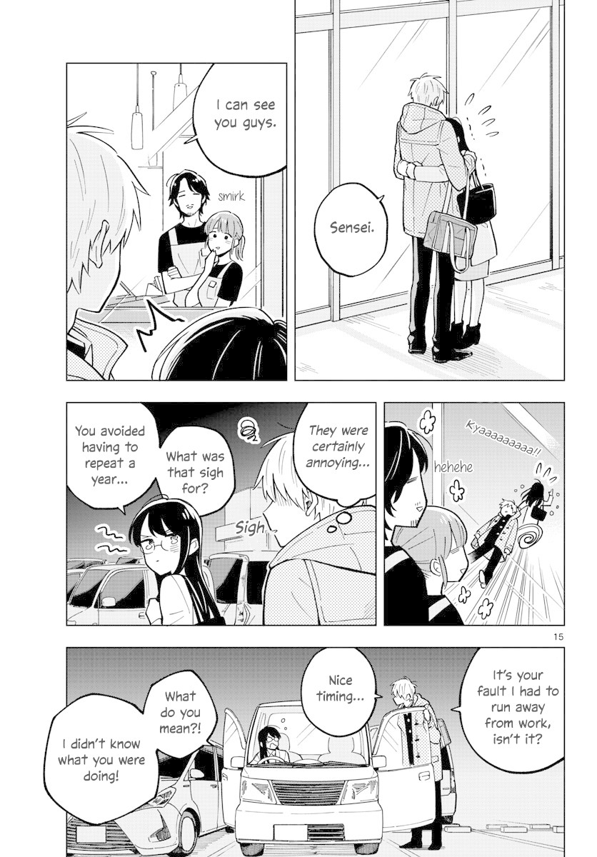 The Teacher Can Not Tell Me Love chapter 25 page 15