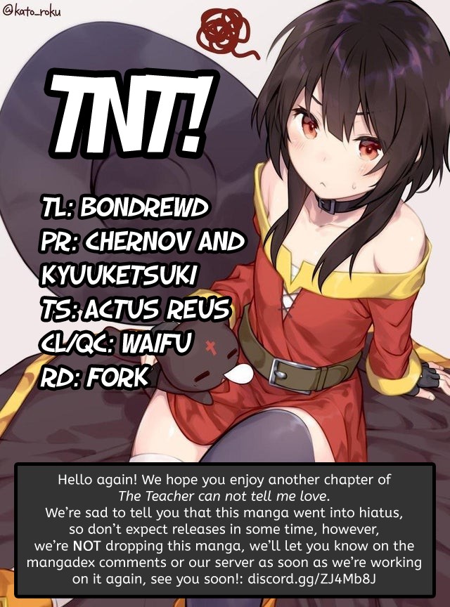 The Teacher Can Not Tell Me Love chapter 25 page 21