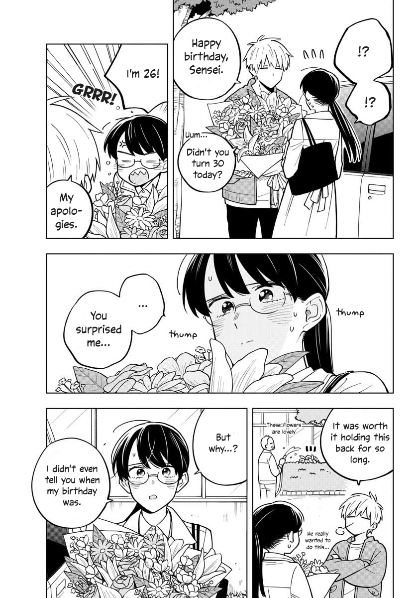 The Teacher Can Not Tell Me Love chapter 26 page 13