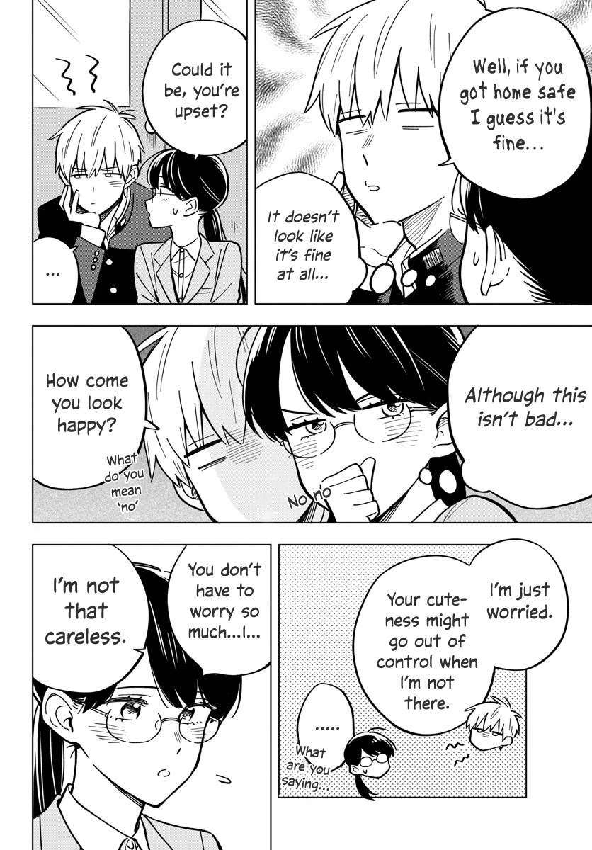 The Teacher Can Not Tell Me Love chapter 28 page 12