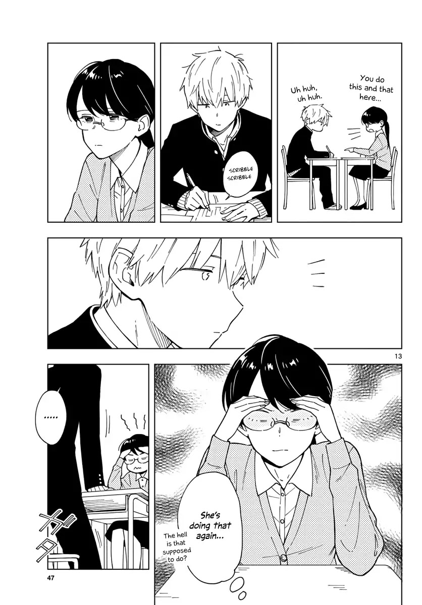 The Teacher Can Not Tell Me Love chapter 3 page 13