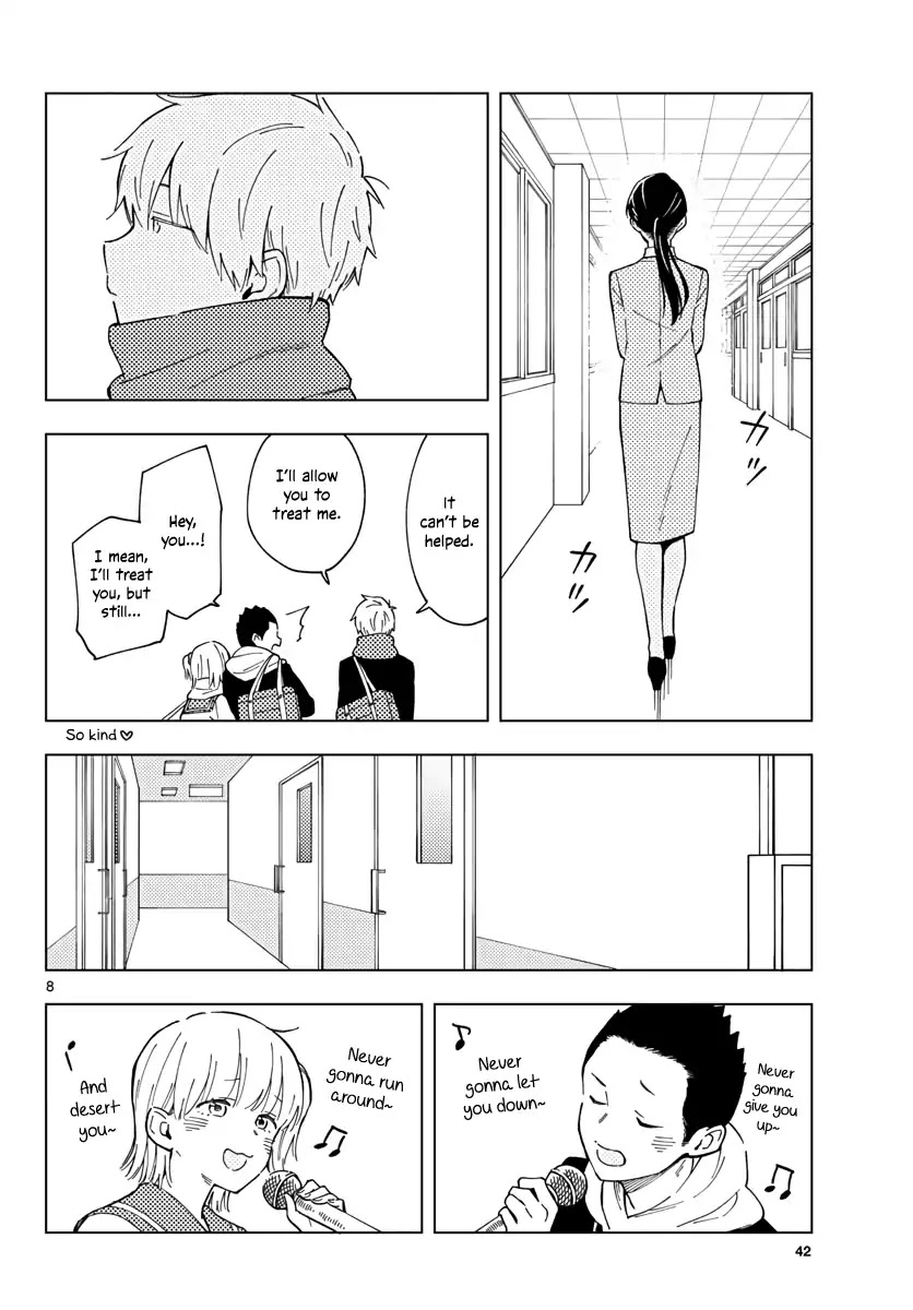 The Teacher Can Not Tell Me Love chapter 3 page 8