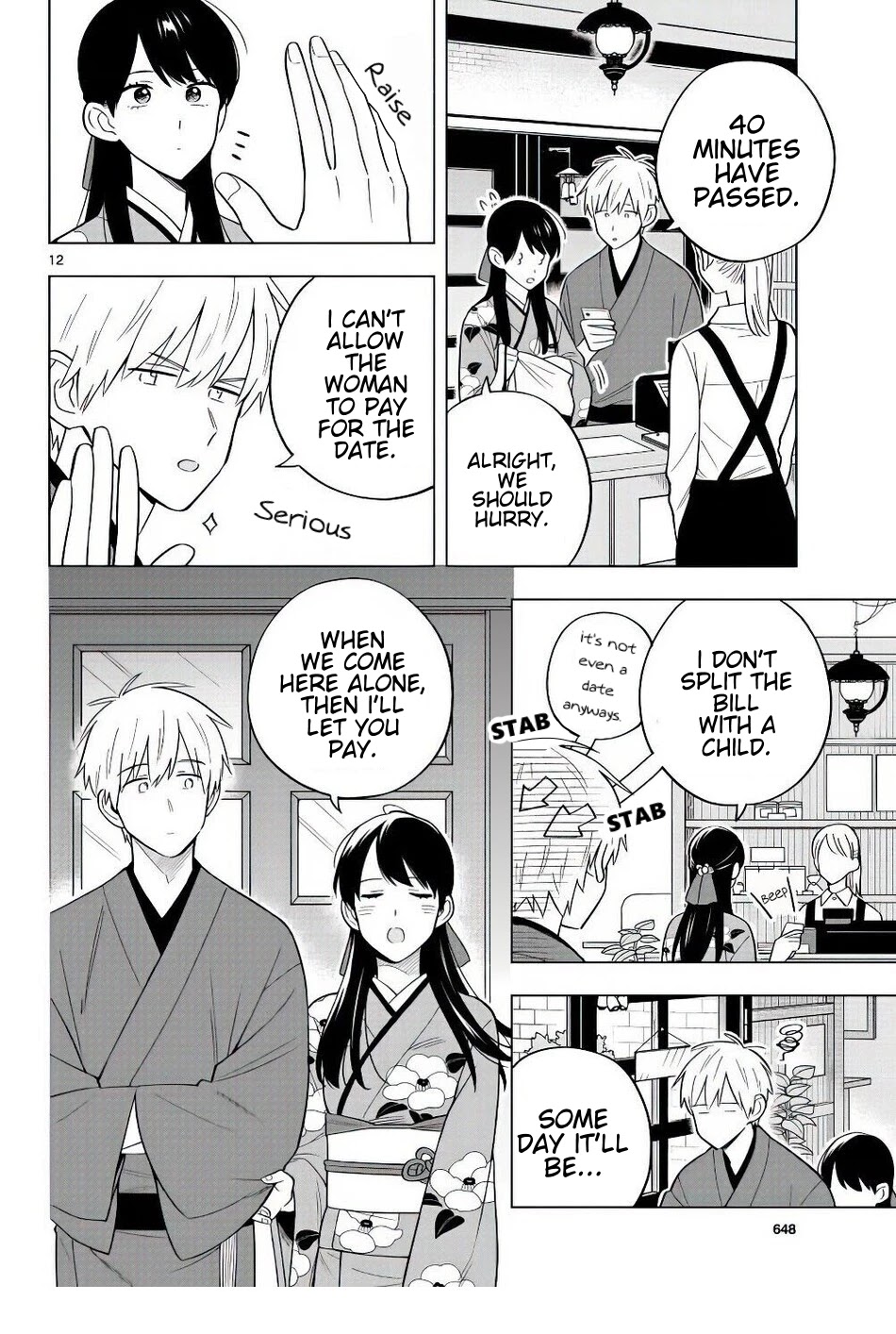 The Teacher Can Not Tell Me Love chapter 38 page 13