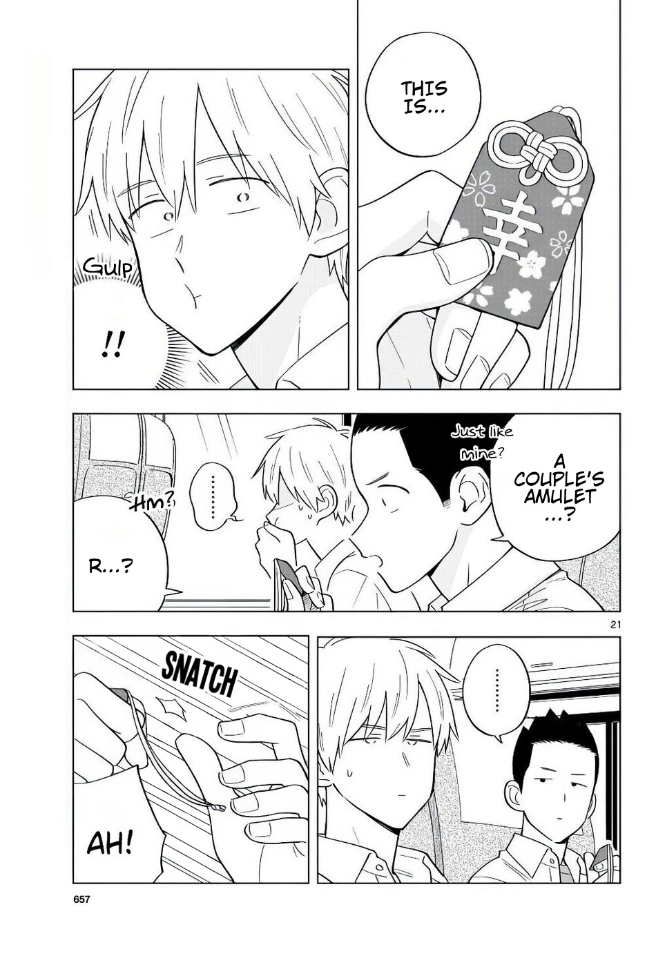 The Teacher Can Not Tell Me Love chapter 38 page 22